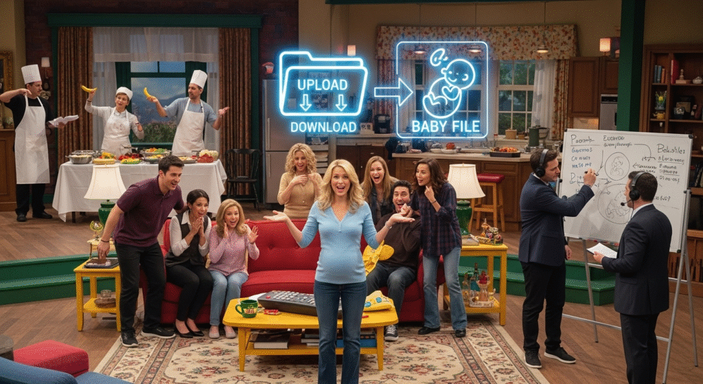 A series like Friends needed trust to face surprises