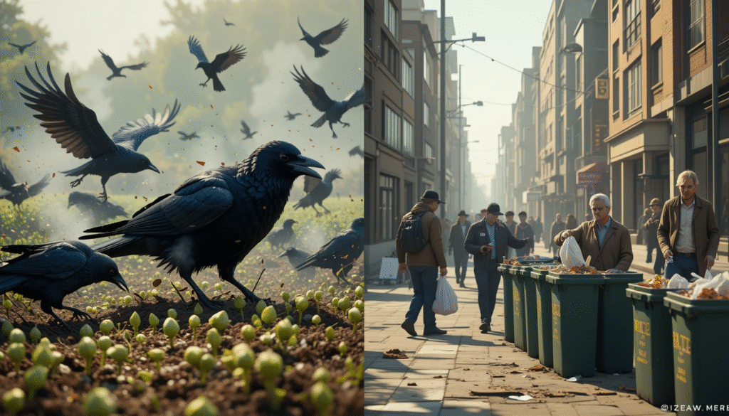 The Human-Crow Conflict: From Pest to Potential Ally